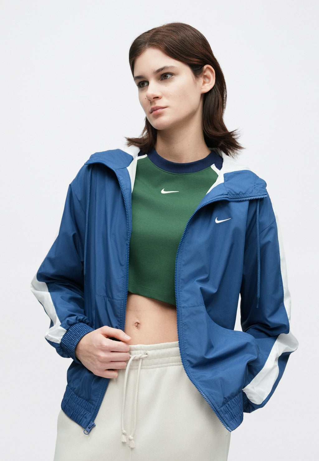 Training jacket - mystic navy/white/sail