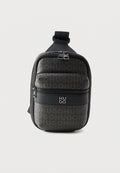 QUANTIC MONOSTRAP - Cross body bag - black