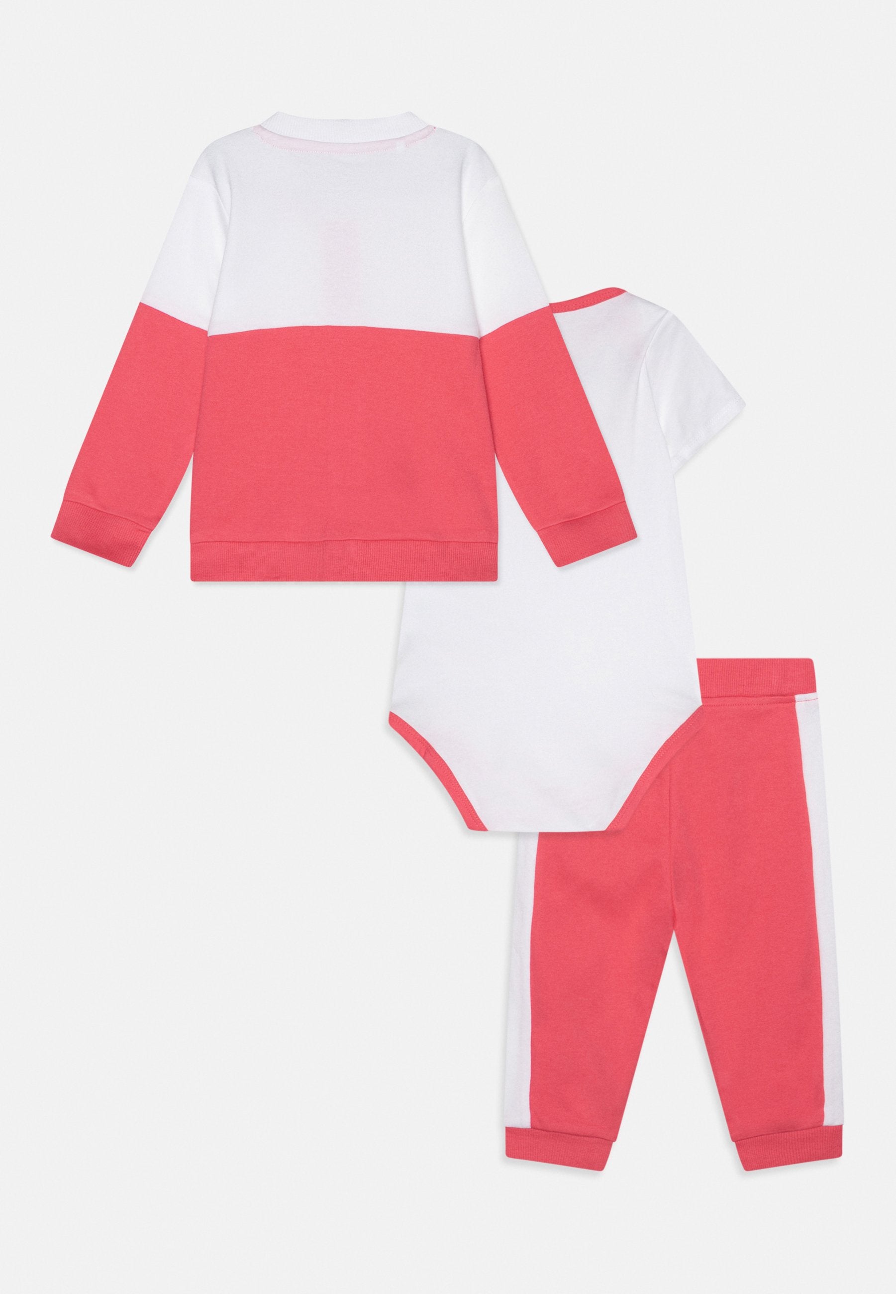 ENSEMBLE BÉBÉ ZIPPÉ ACTIF UNISEXE - Cadeaux de naissance - rose juteux
