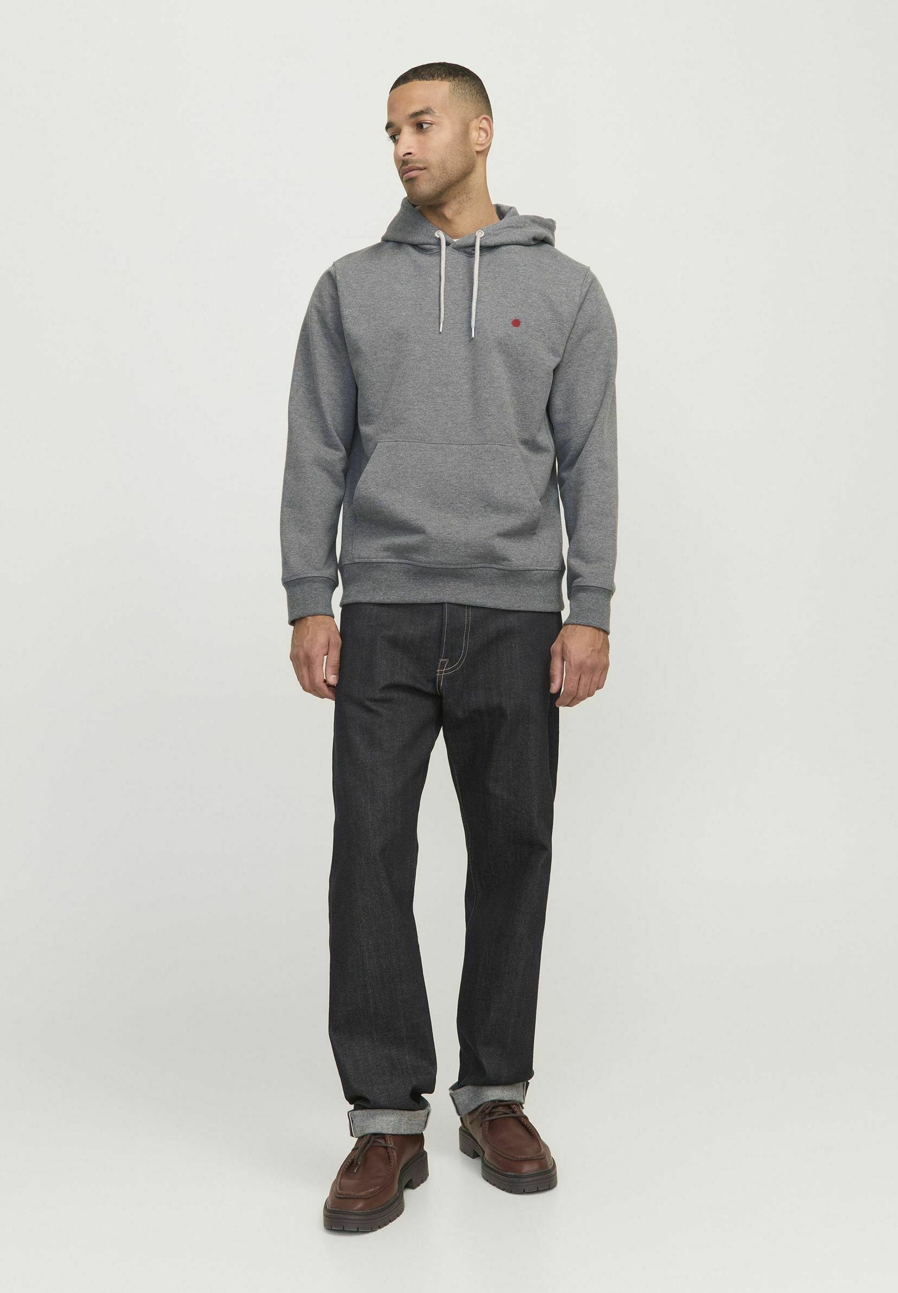RDD Printed - Hoodie - grey melange