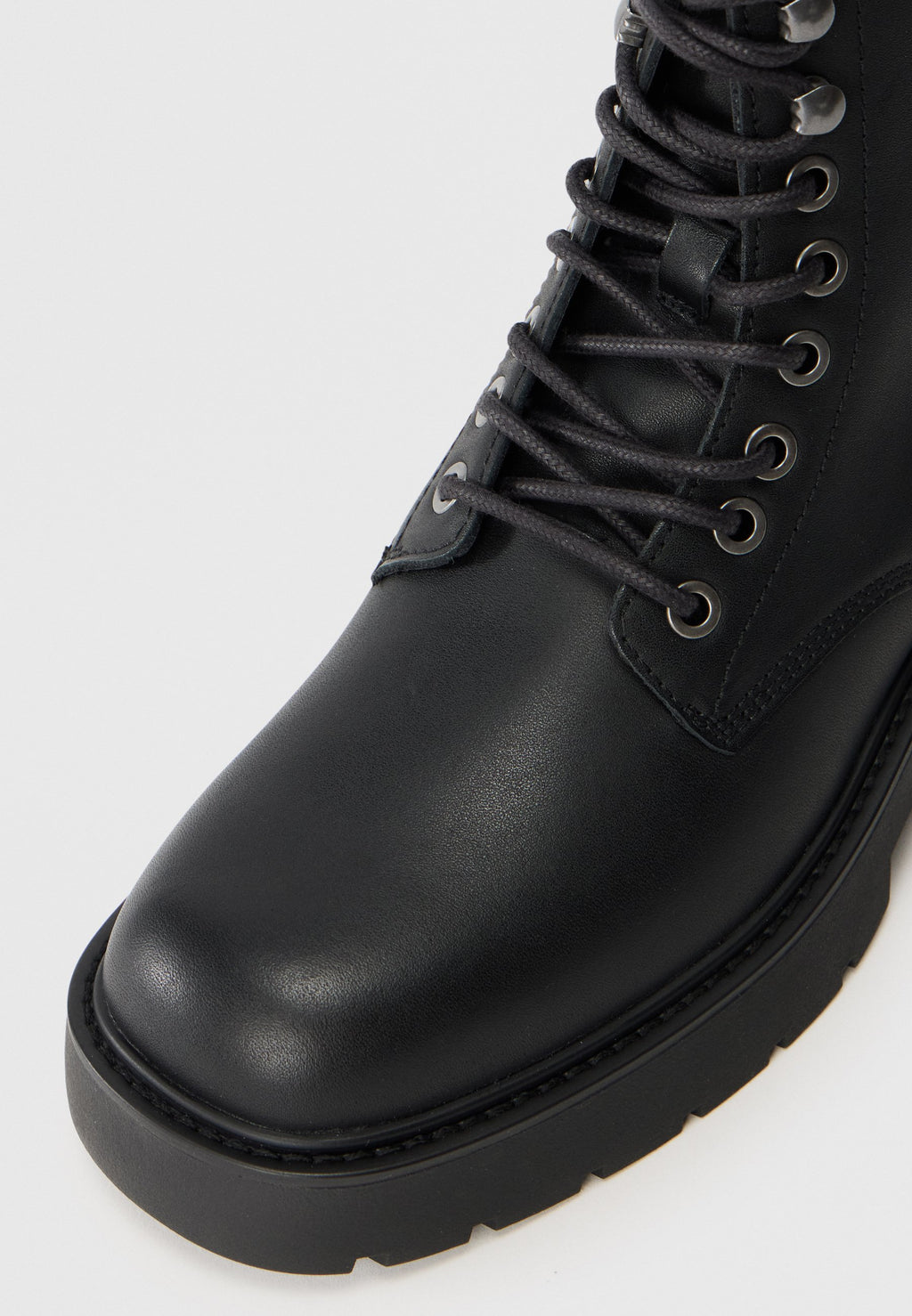 Bottines à lacets - noires