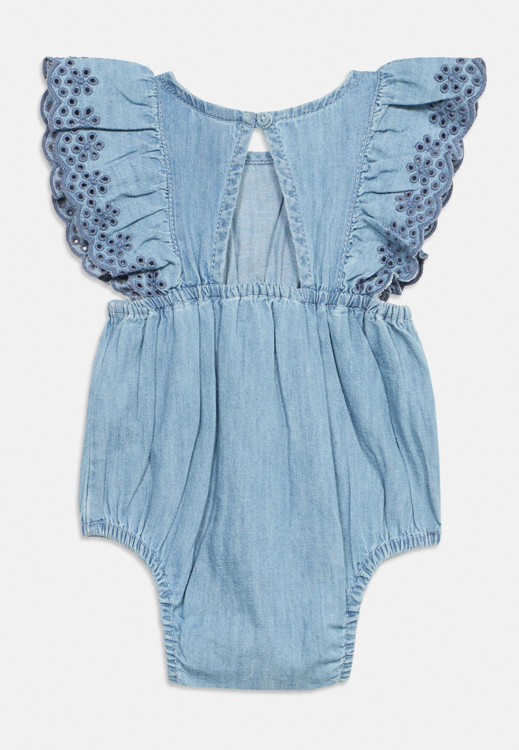 EYELET BUBBLE - Body - blue