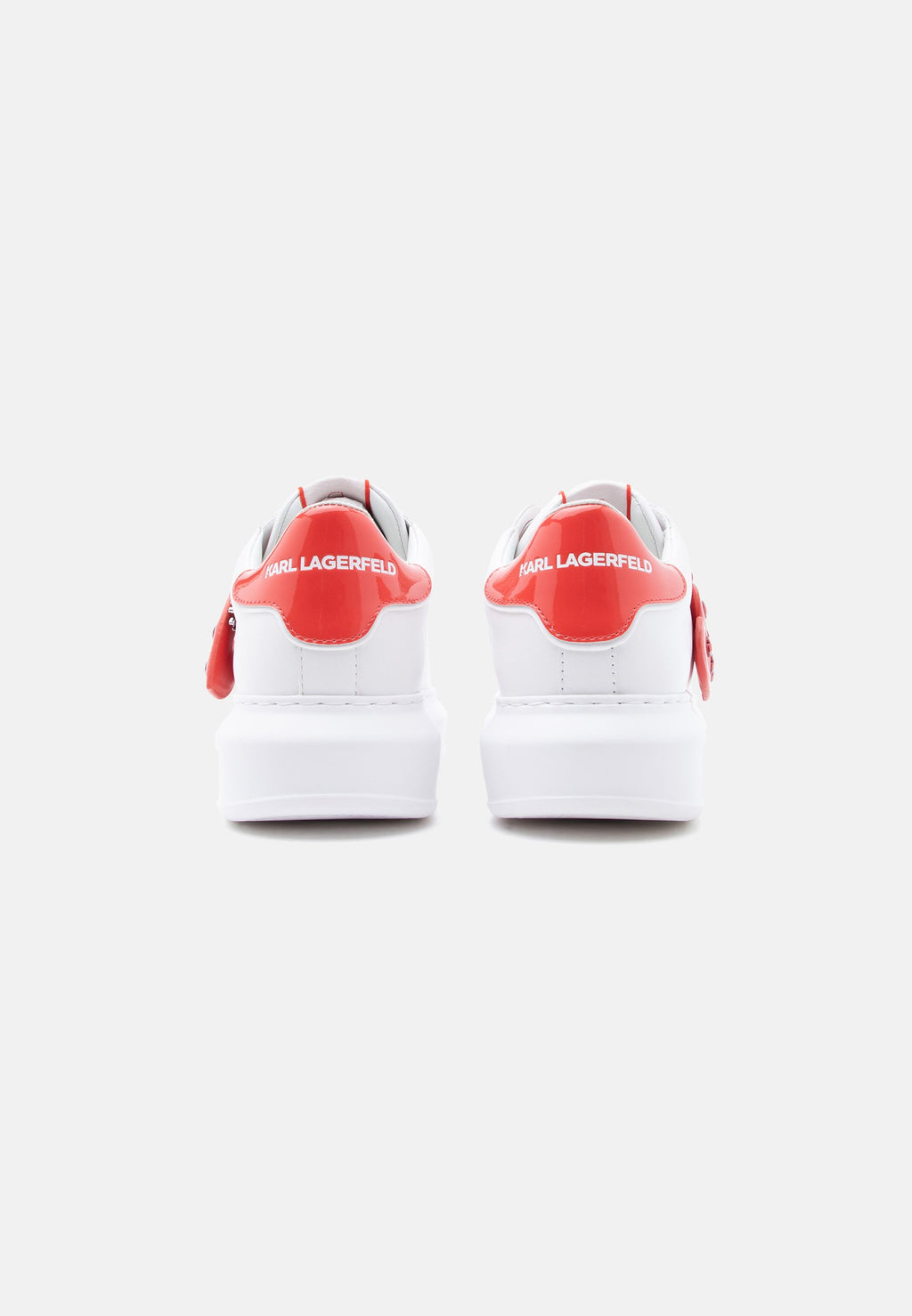 KAPRI LOVE PENDANT - Trainers - white/red