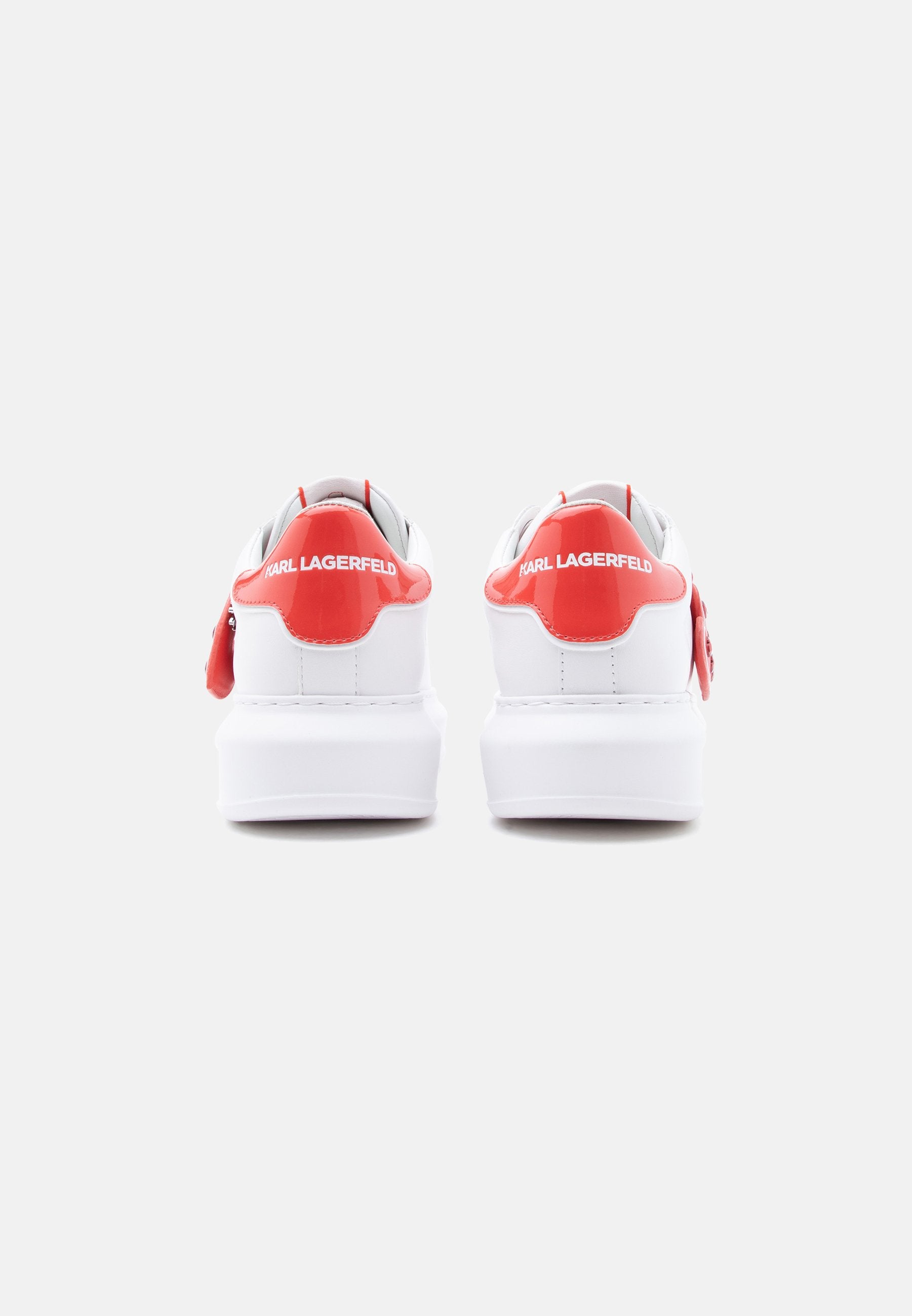 KAPRI LOVE PENDANT - Trainers - white/red