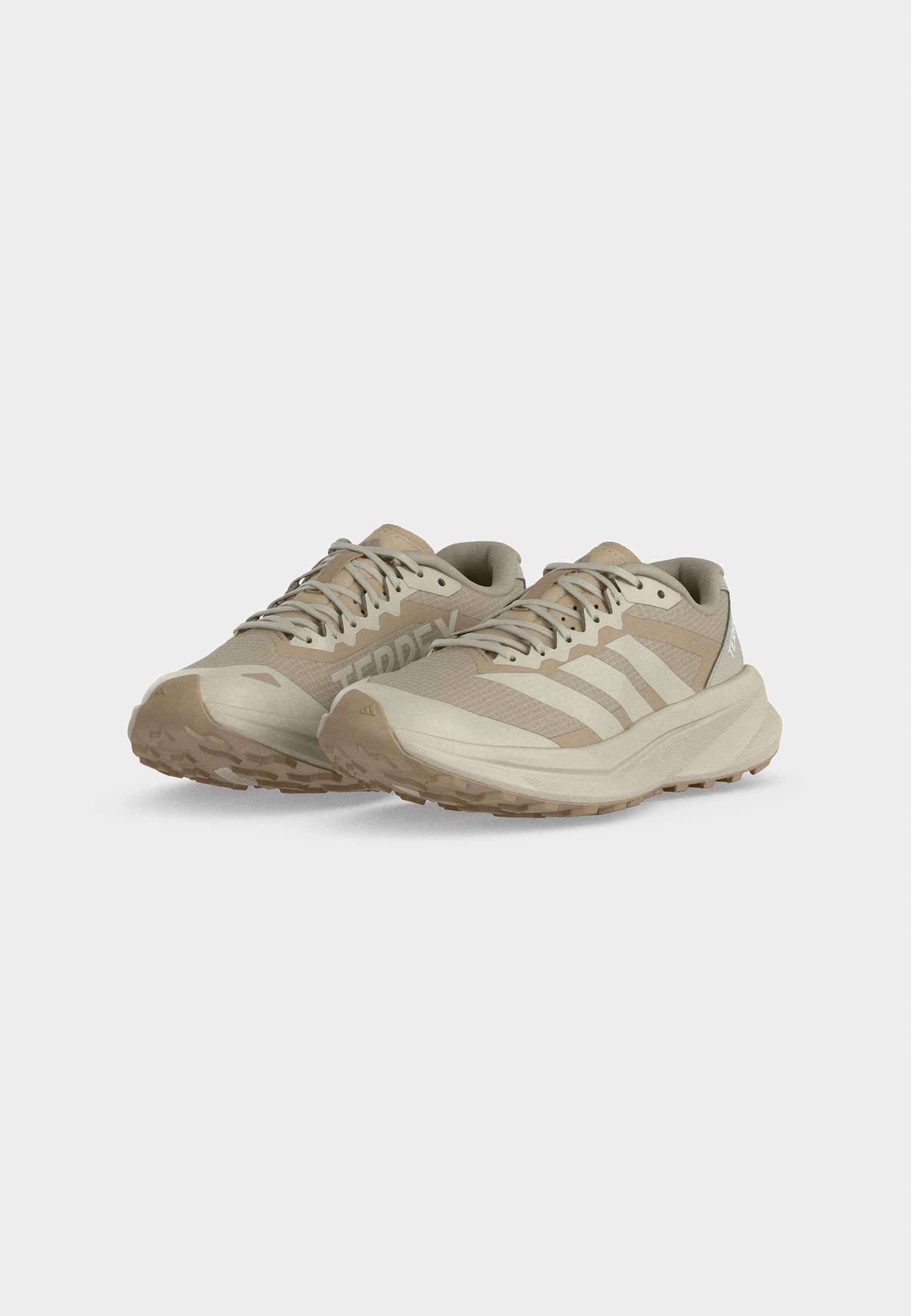 AGRAVIC - Trail running shoes - beige/alumina/trace khaki