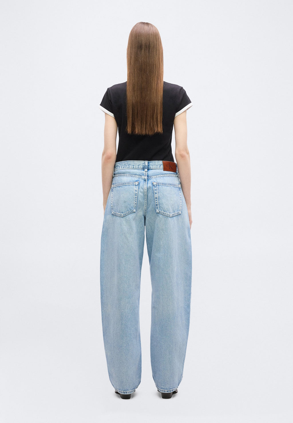 RELAXED BARREL  - Loose Jeans - sage stone