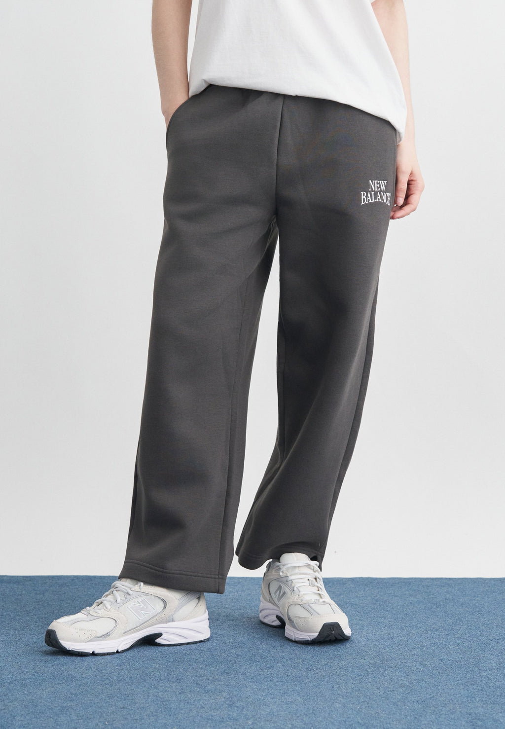 Tracksuit bottoms - faded black