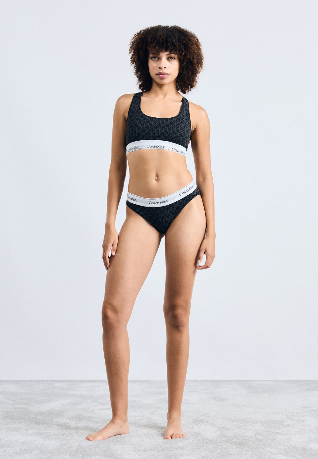 Bas de bikini - noir/gris ashford