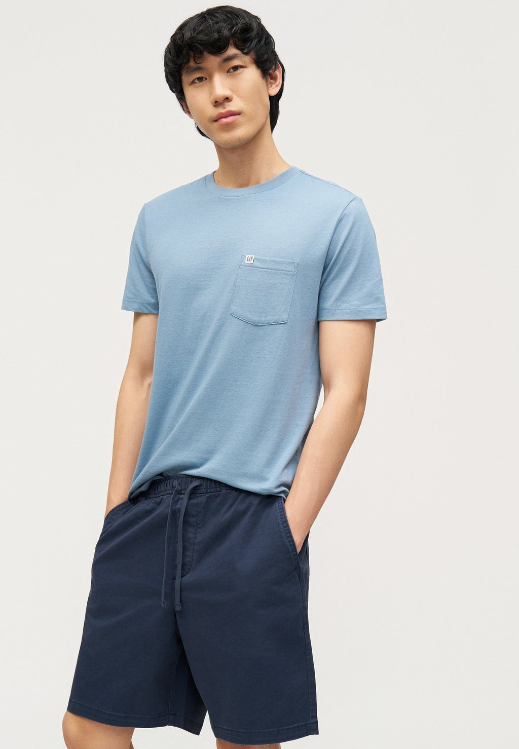 ESSENTIAL EASY - Şort - vintage lacivert