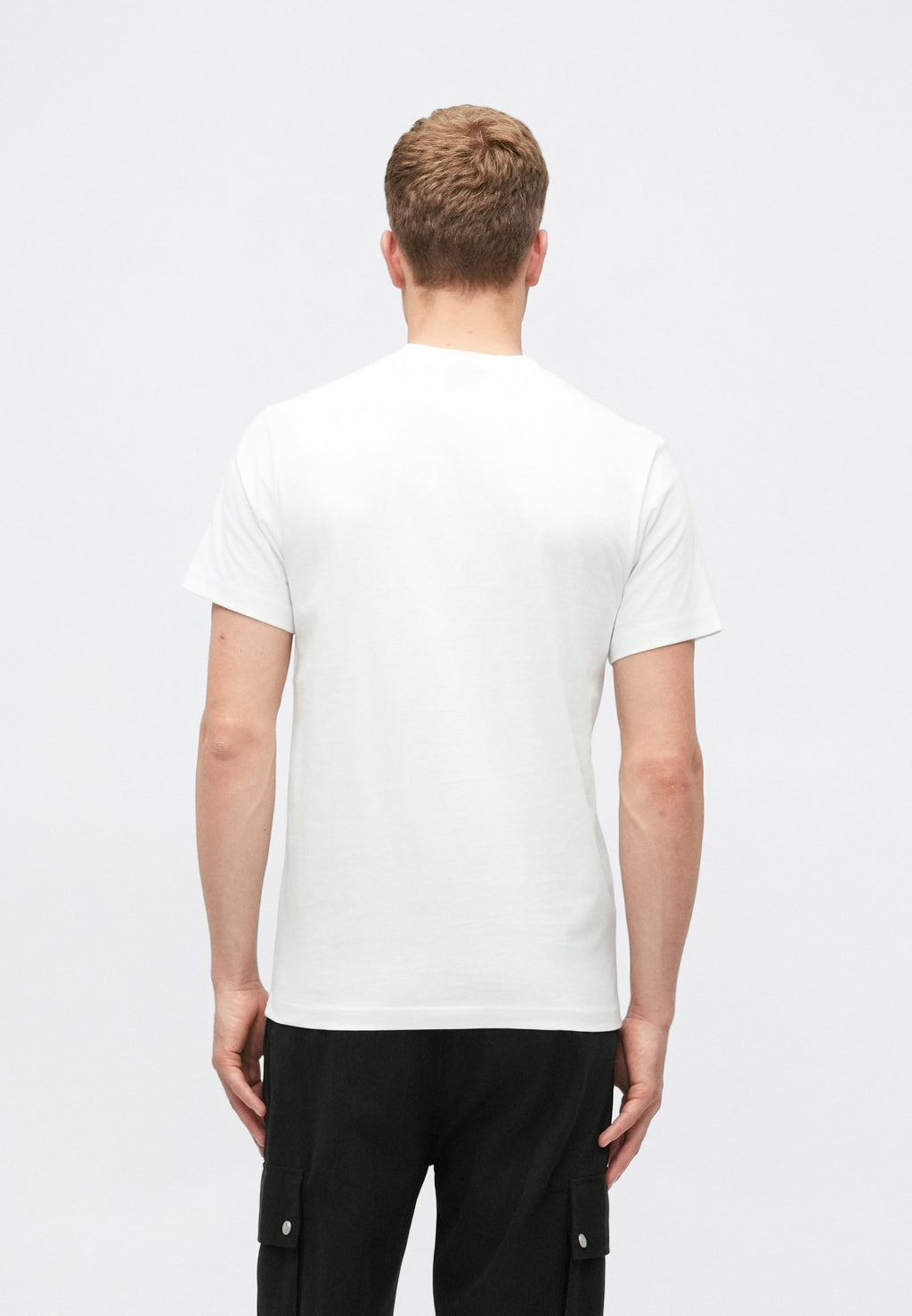 SLIM REFLECTION TEE - Print T-shirt - white