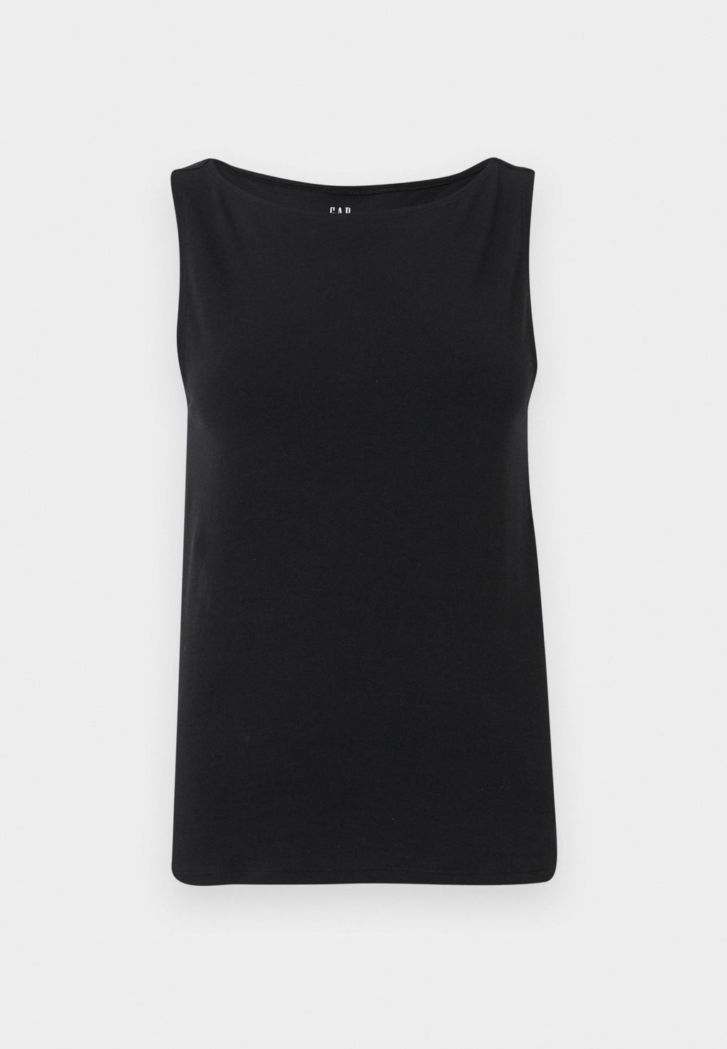 BOAT NECK TANK - Top - true black