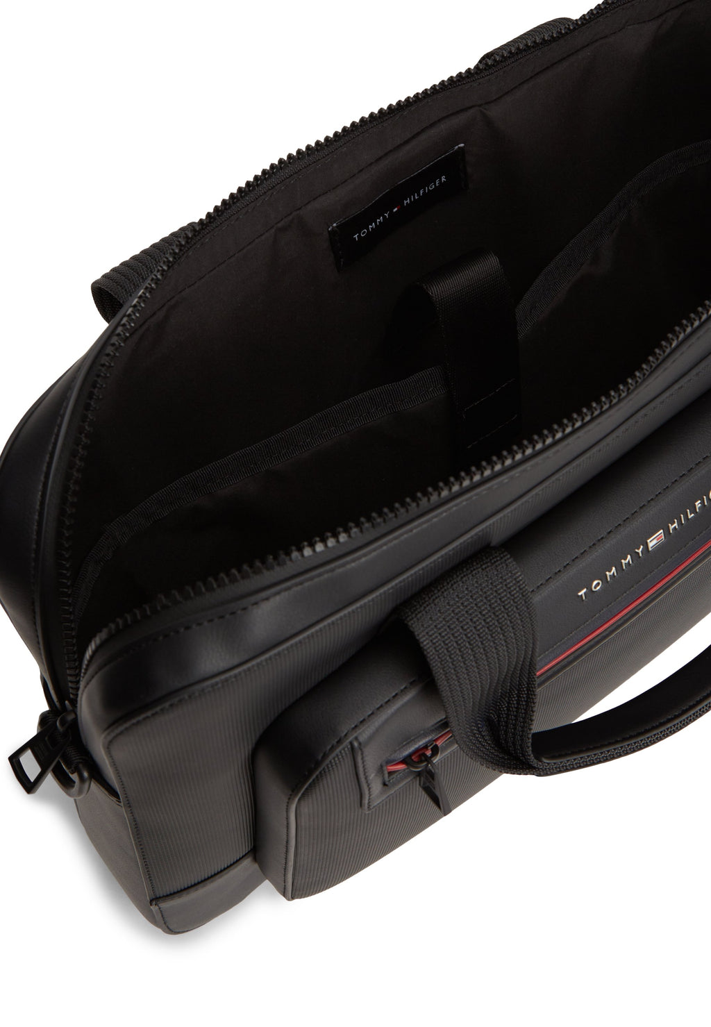 METAL LOGO LAPTOP BAG - Laptop bag - black