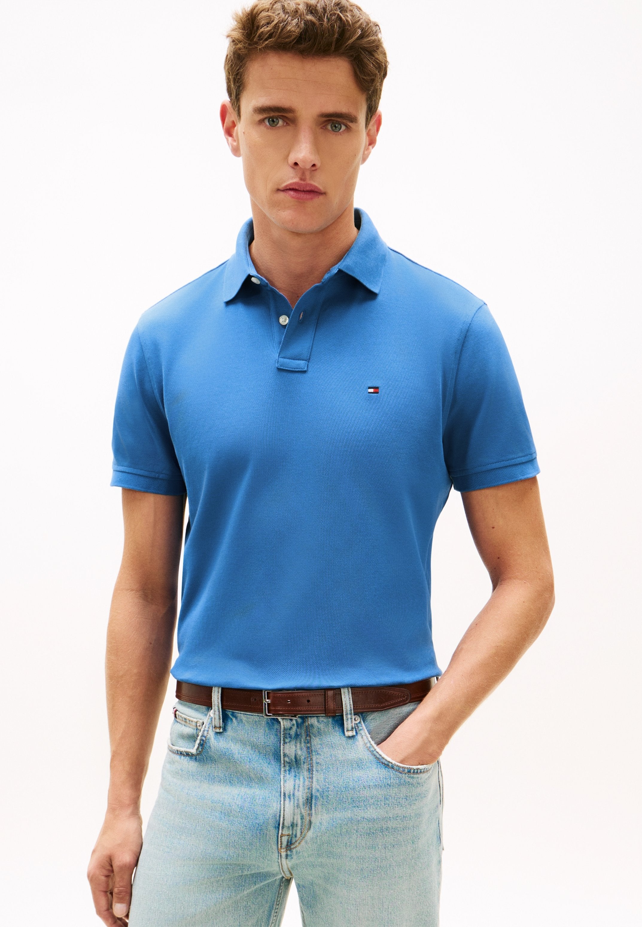 1985 REGULAR POLO - CORE ESSENTIALS - Polo shirt - blue orbit