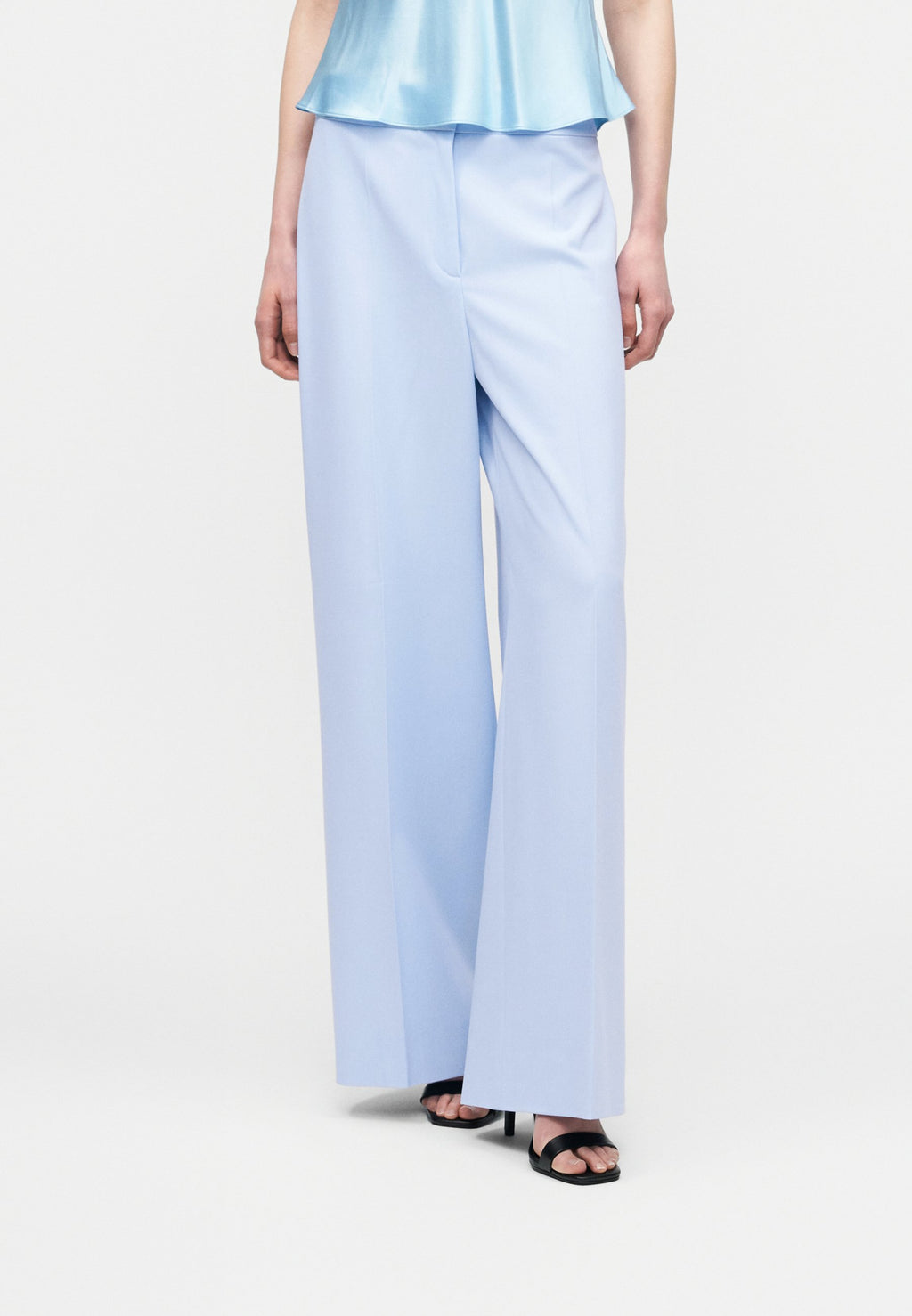Trousers - open blue