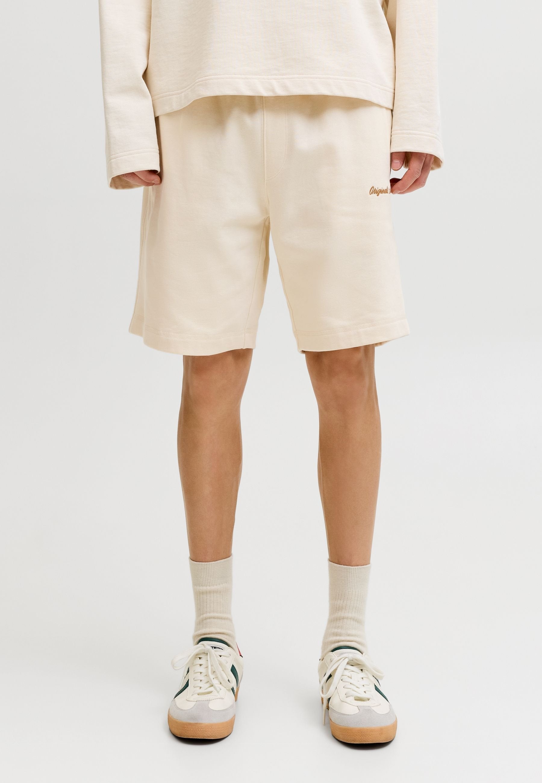 Sweat Loose Fit - Tracksuit bottoms - cremeweiß