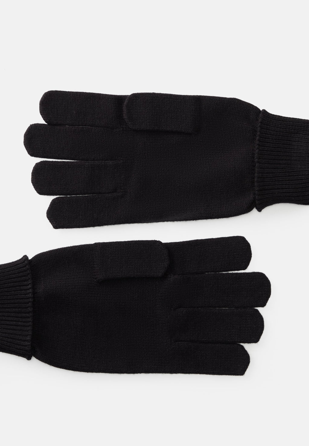 MONOGRAM EMBROIDERY - Gloves - black