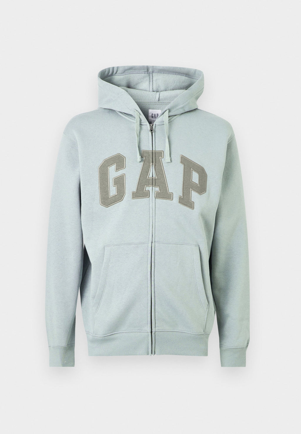 HERITAGE LOGO - Zip-up sweatshirt - iceberg green