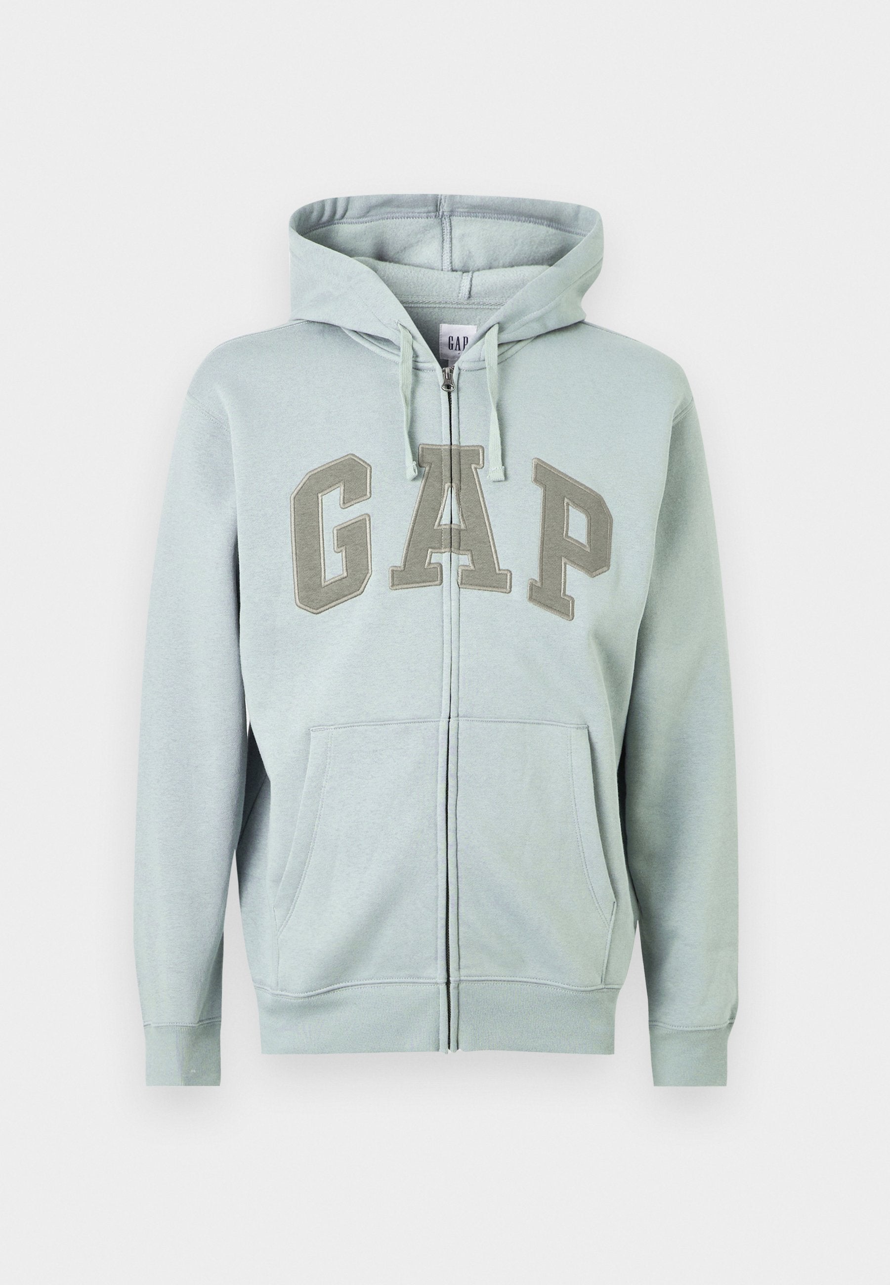 HERITAGE LOGO - Zip-up sweatshirt - iceberg green