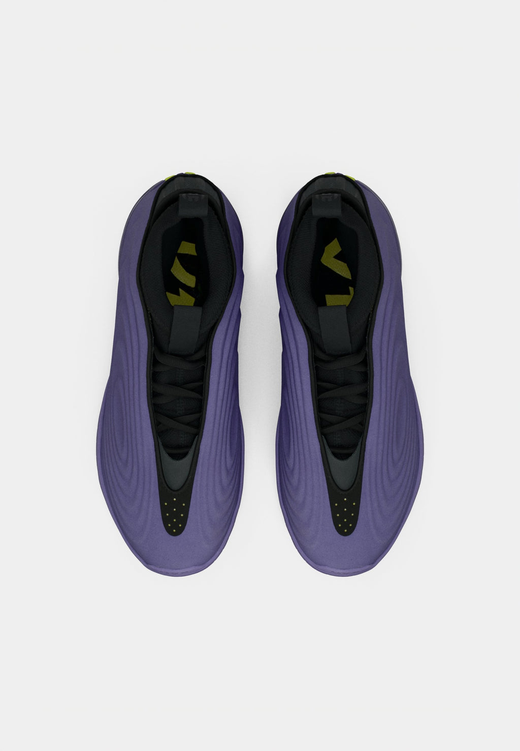 Basketball shoes - core black/lucid lemon