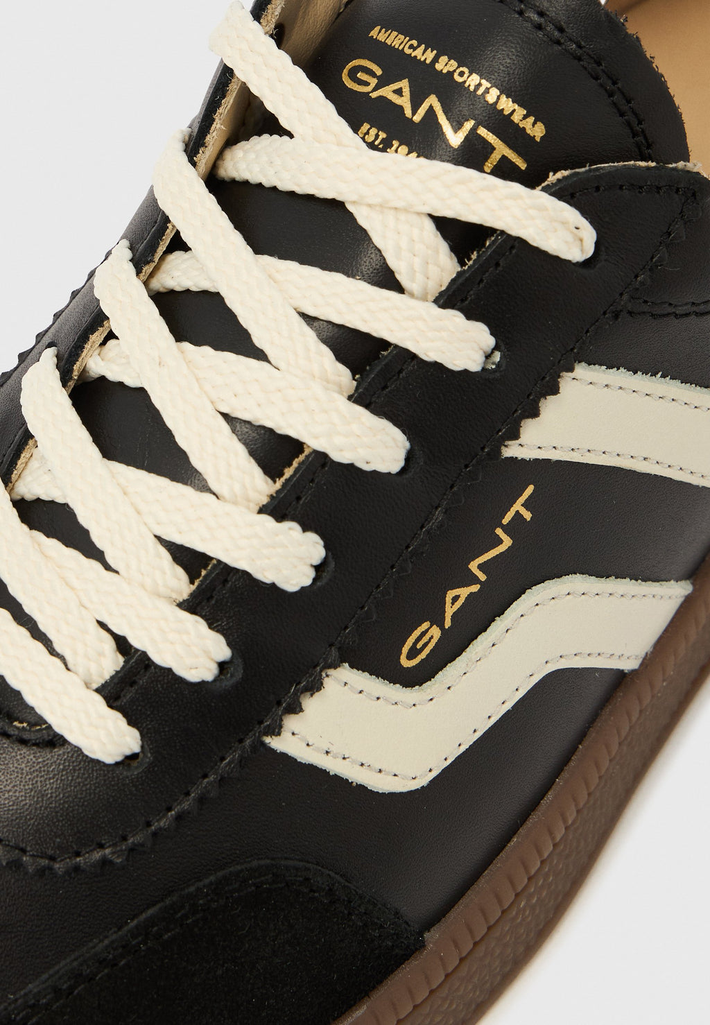 Trainers - black/white