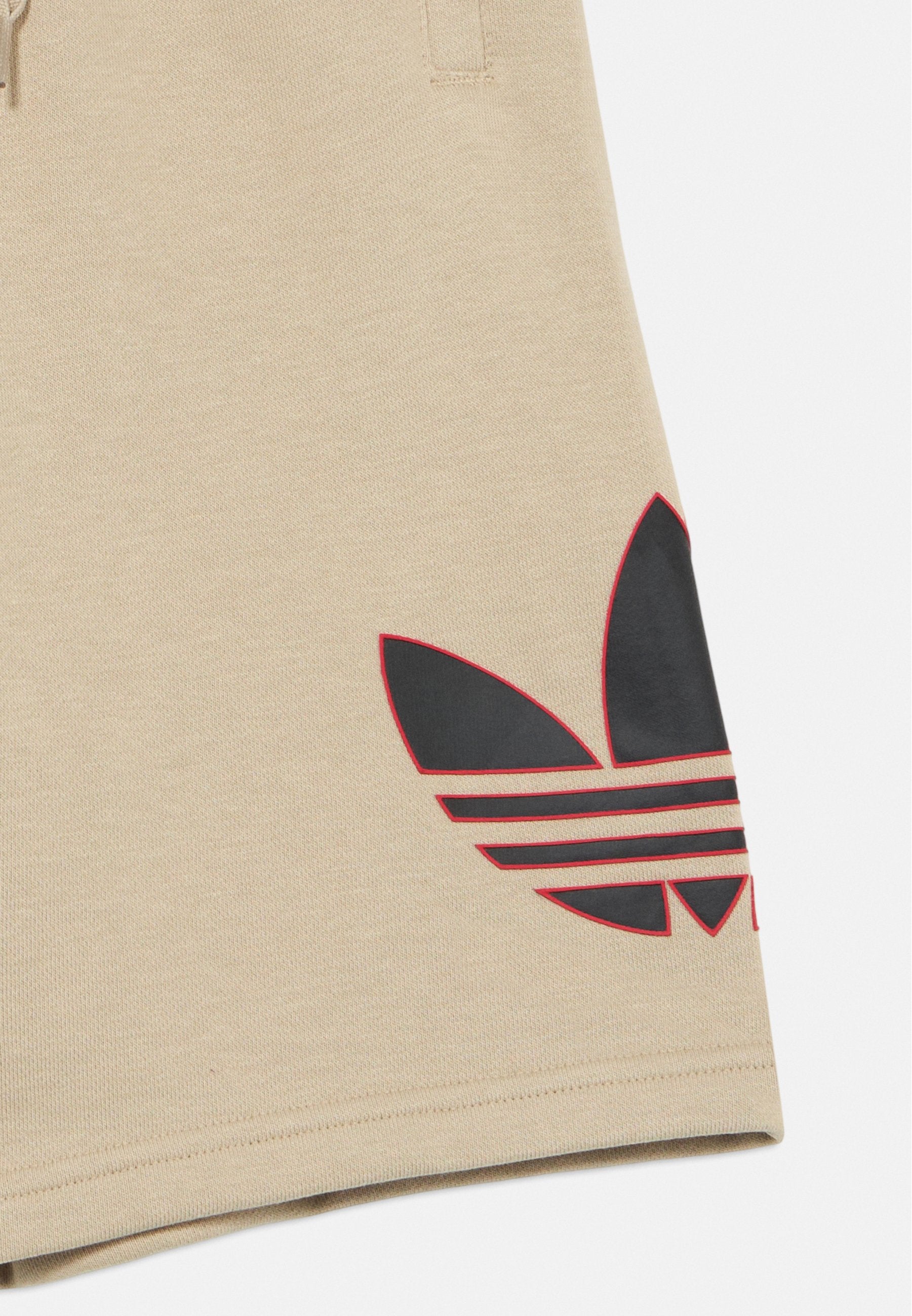 TREFOIL JUNIOR UNISEX - Tracksuit bottoms - stone khaki/black