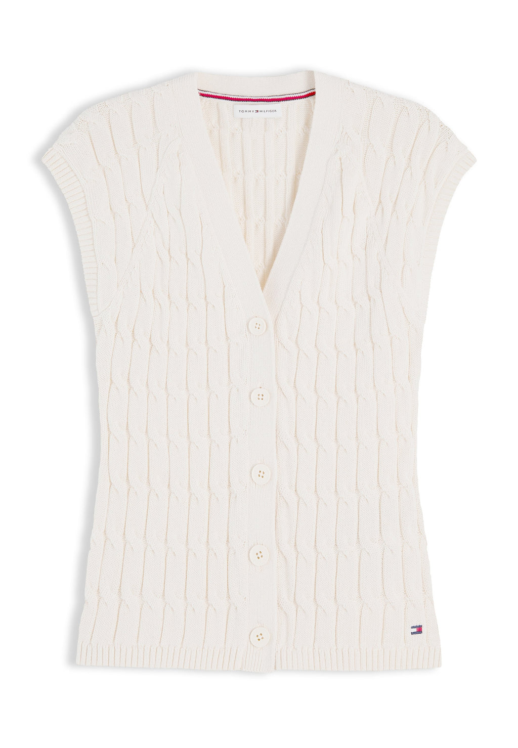 Cardigan - ivory petal