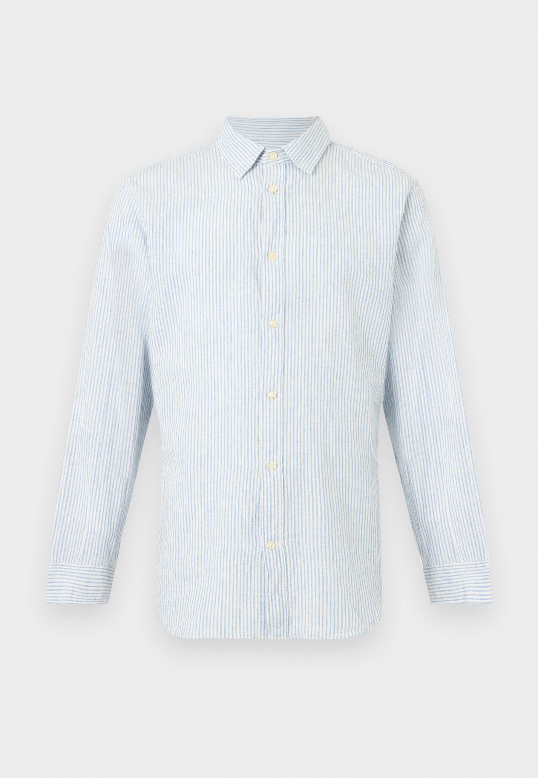 STANDARD - Shirt - white/blue
