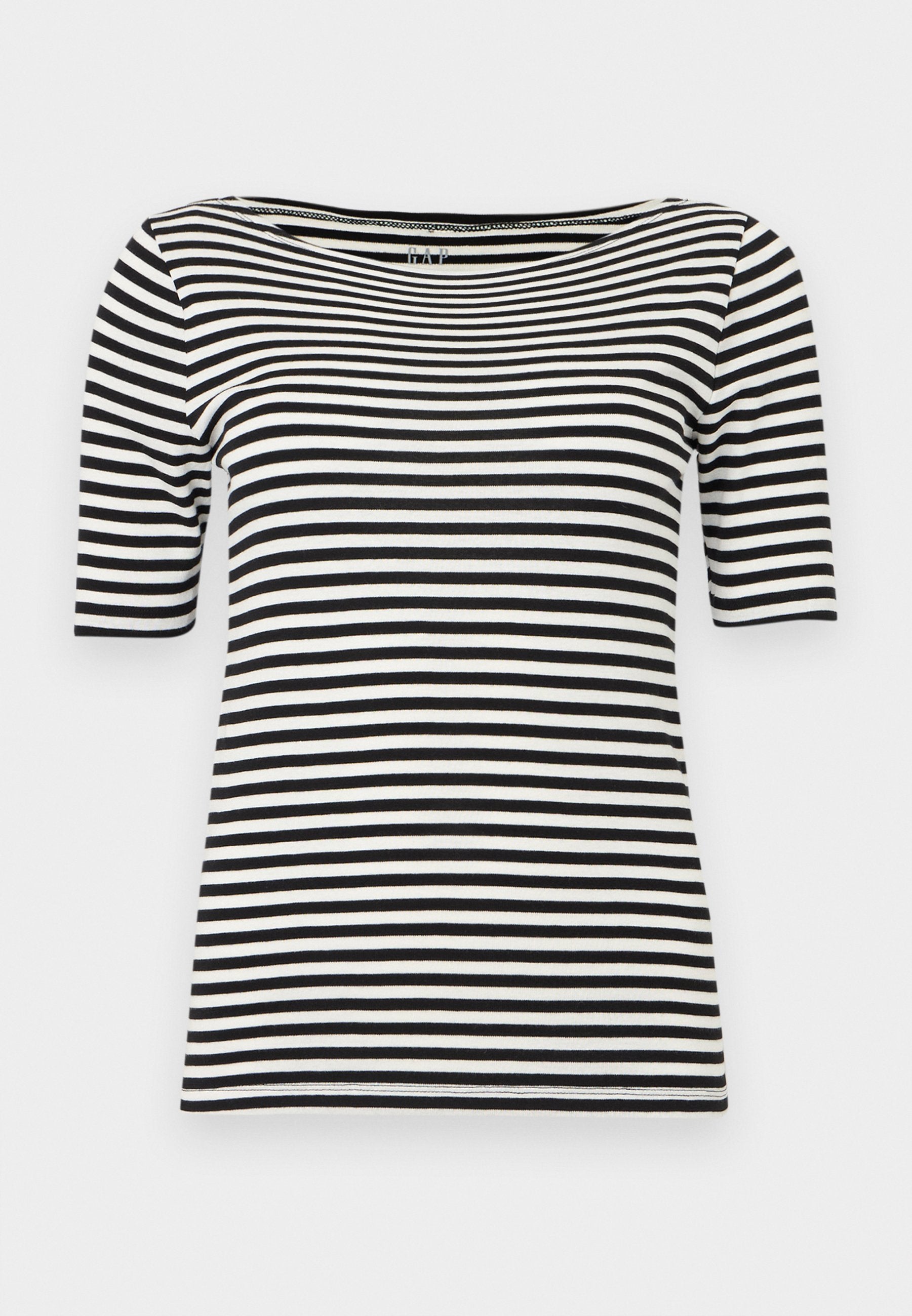 MODERN BOAT - Print T-shirt - black