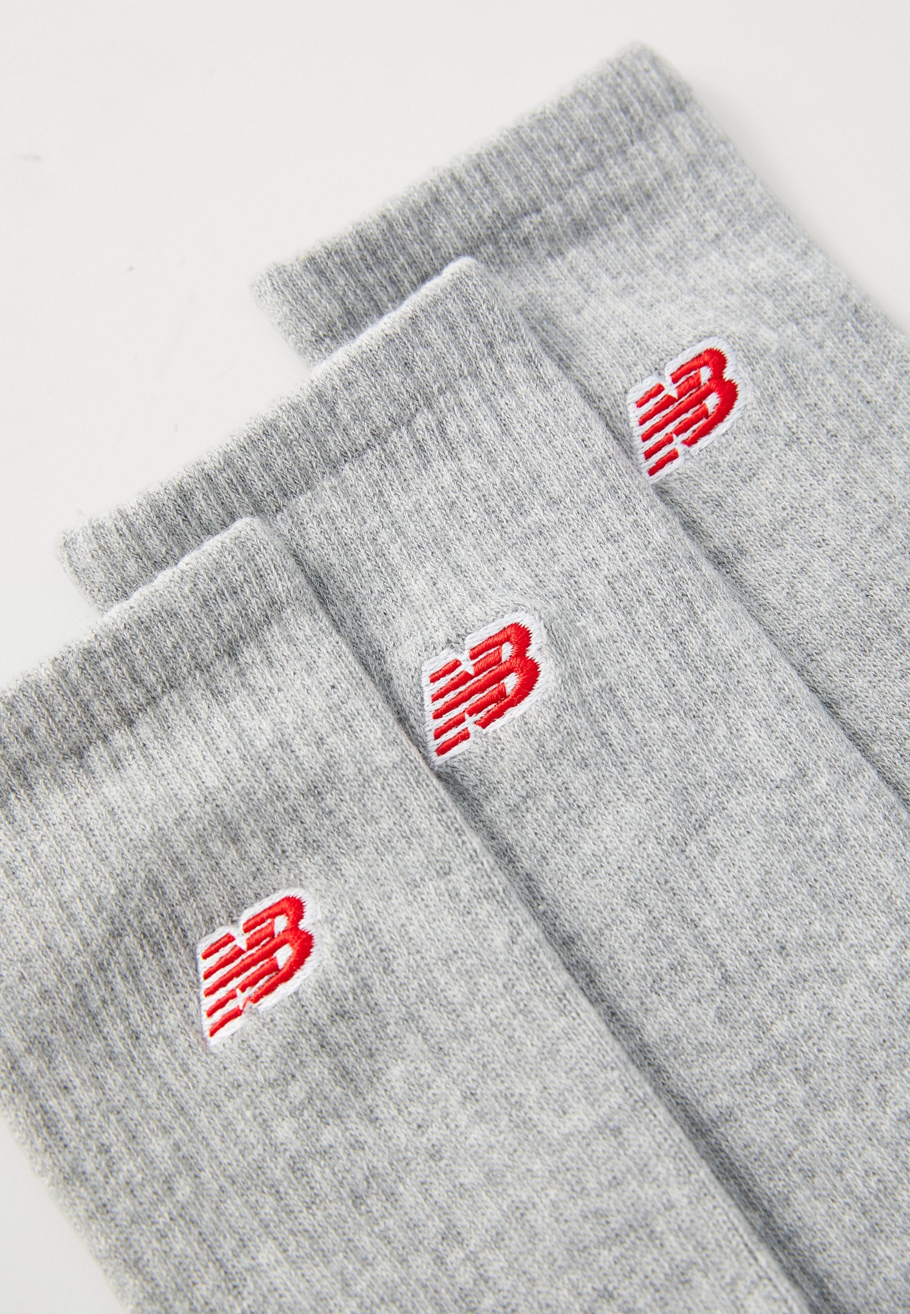 PATCH LOGO CREW UNISEX 3 PACK - Socks - grey