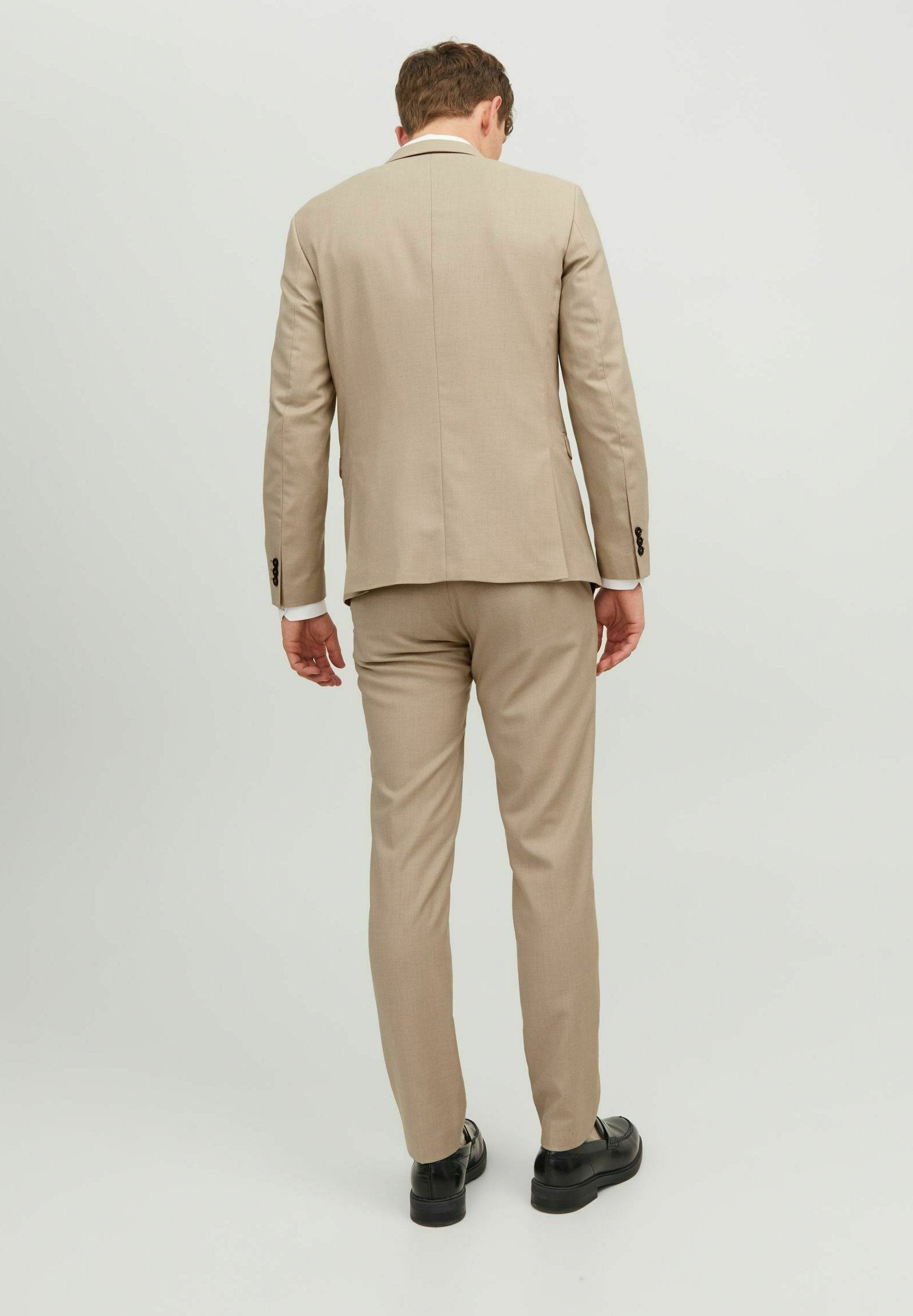 JPRSOLARIS BLAZER NOOS - Suit jacket - Beige
