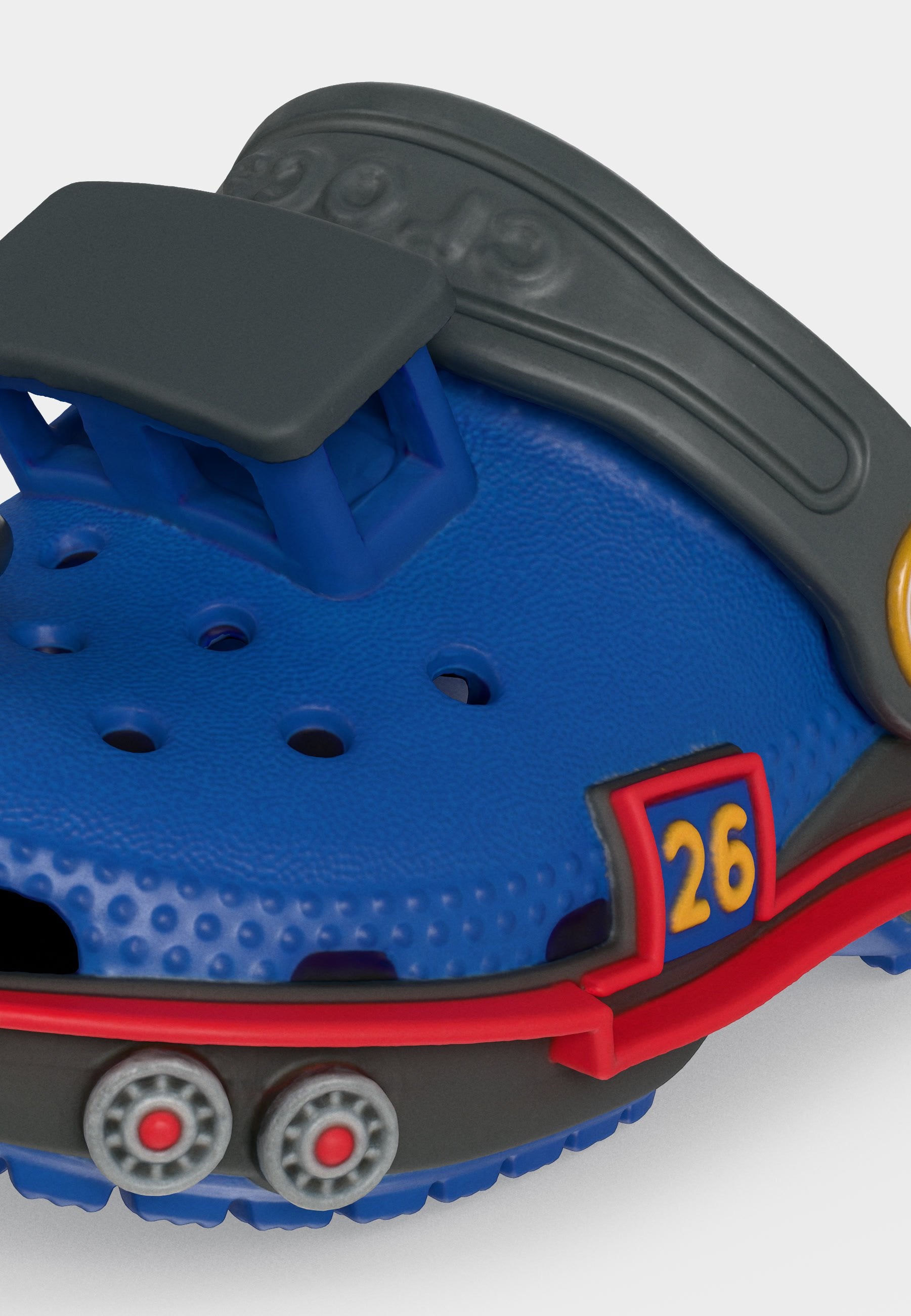 CLASSIC IAM TRAIN UNISEX - Slippers - blue bolt/carbon