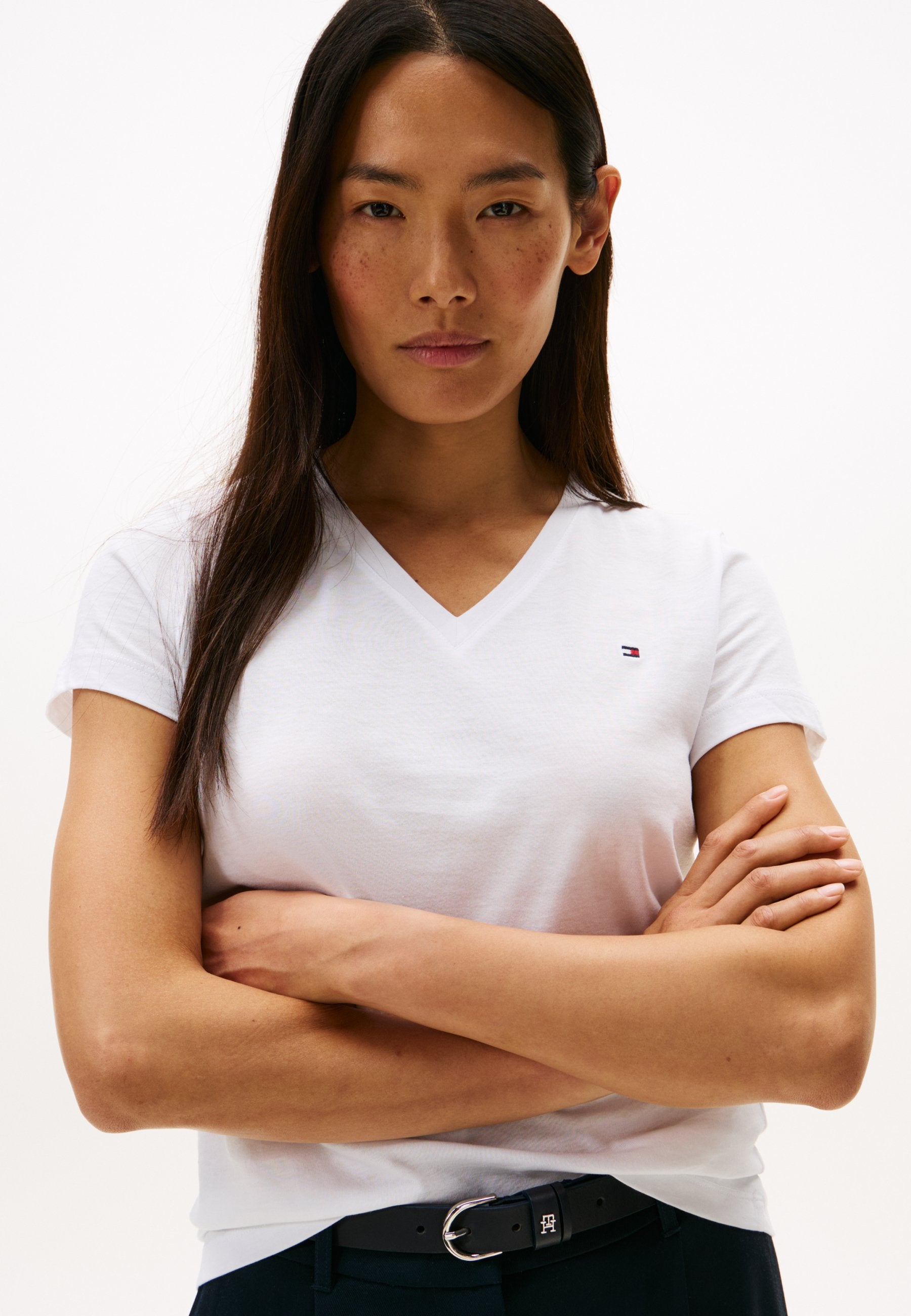 HERITAGE - Basic T-shirt - white