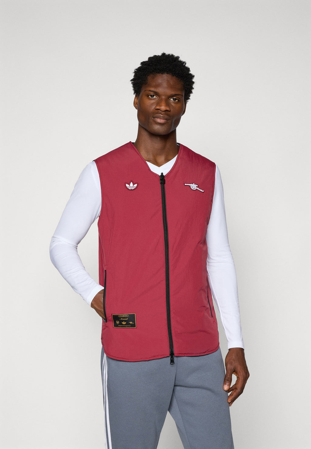 GILET ARSENAL FC ICON - Gilet - team coll bordeaux/noir