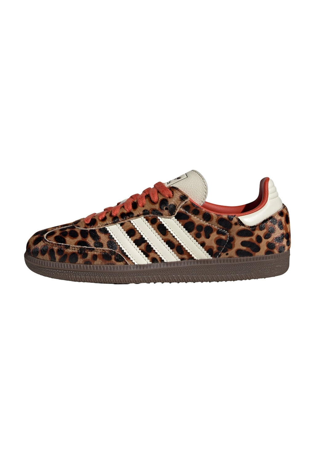 SAMBA OG LEOPARD - Trainers - core black preloved red cream white