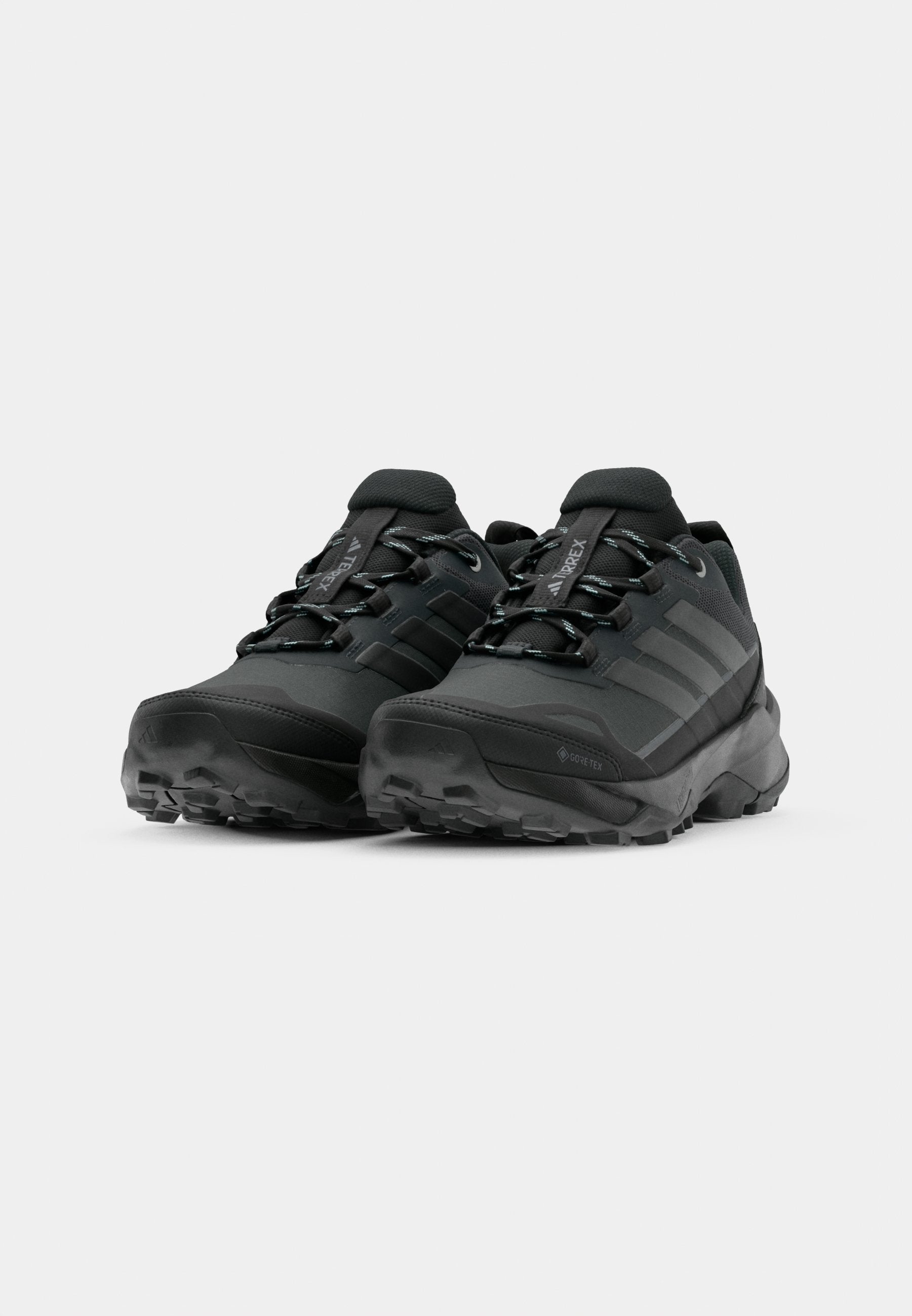 SKYCHASER AX5 GORE TEX - Hiking shoes - core black/semi flash aqua