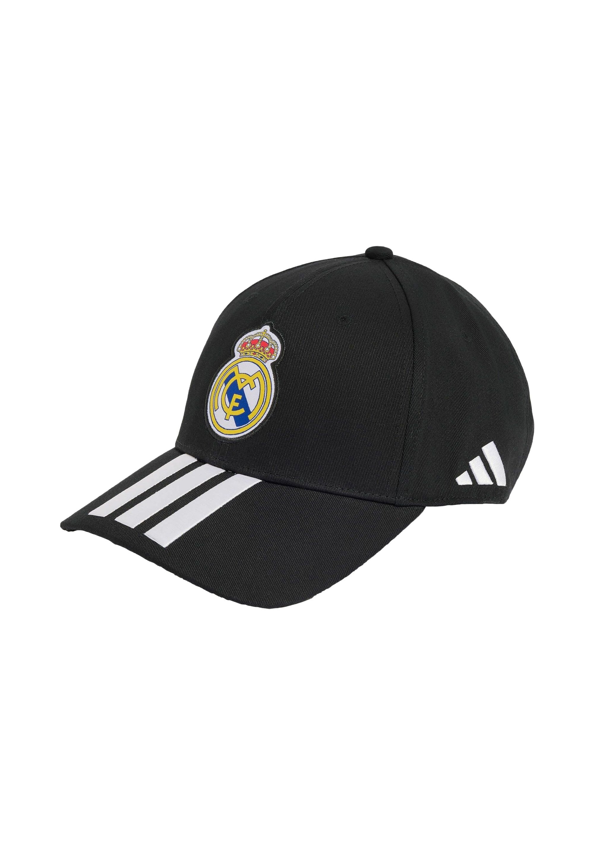 REAL MADRID BASEBALL CAP UNISEX - Club wear - black   white