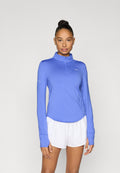 SWIFT - Long sleeved top - sapphire/reflective silver-coloured