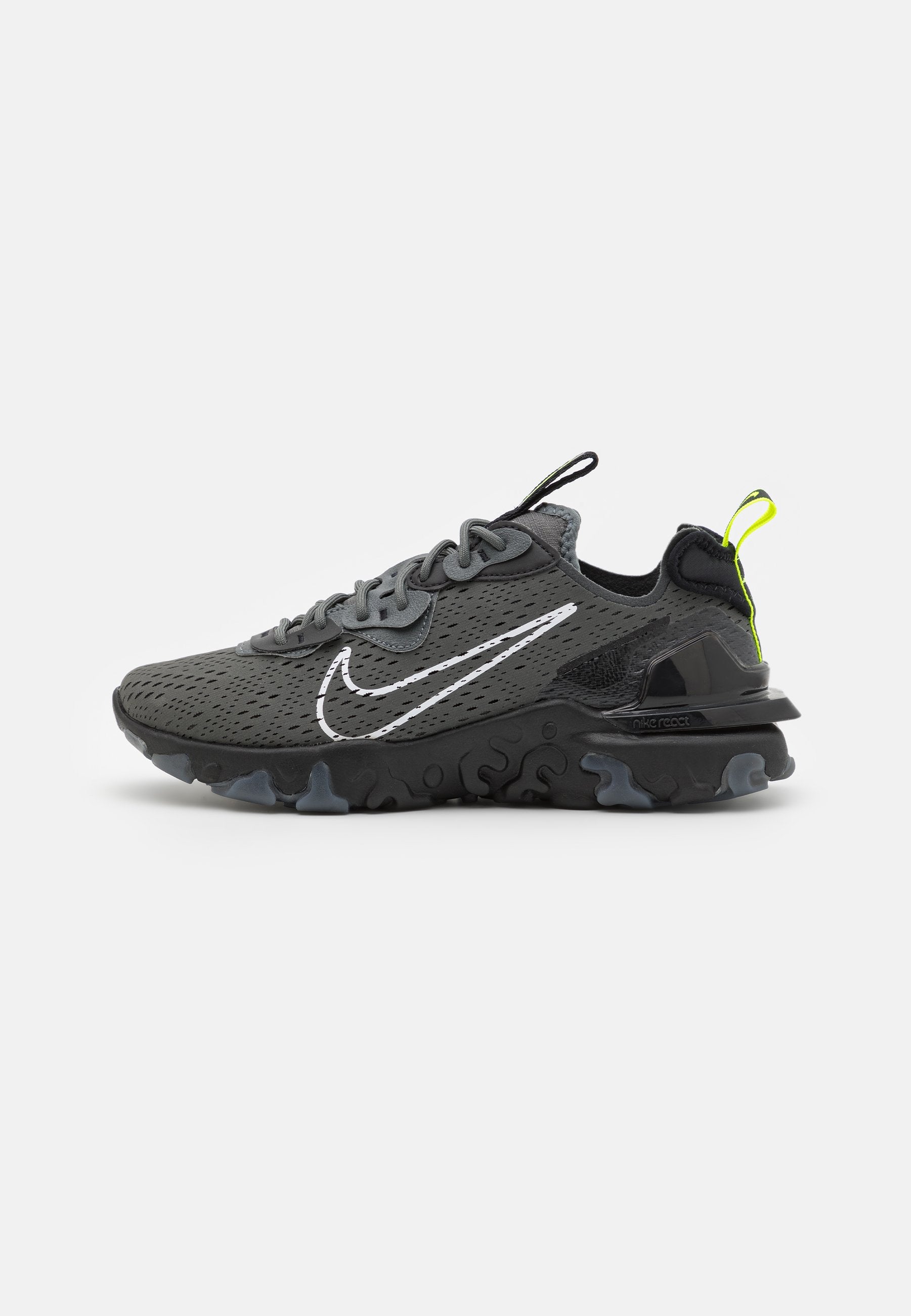 REACT VISION WT UNISEX - Trainers - iron grey/white/volt/black
