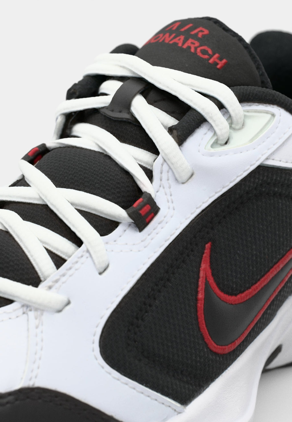 AIR MONARCH IV - Training shoe - white/black/varsity red