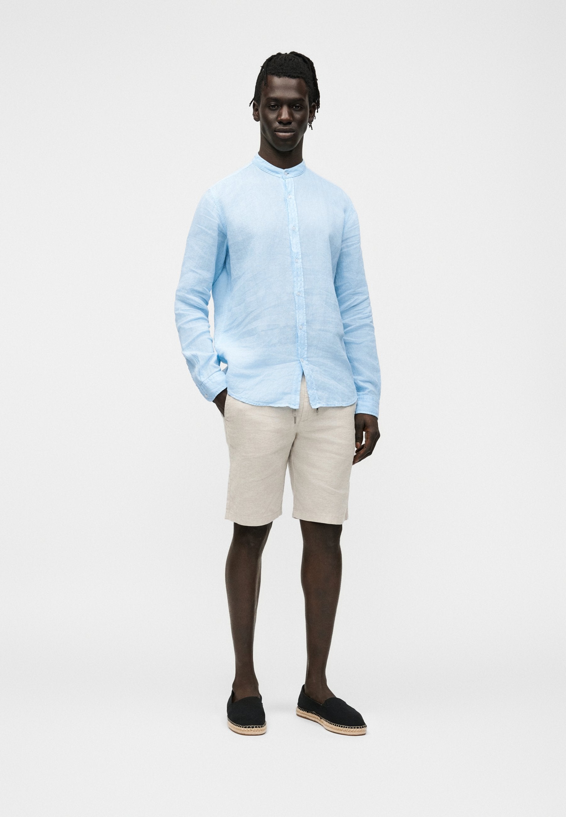 RACE - Shirt - open blue