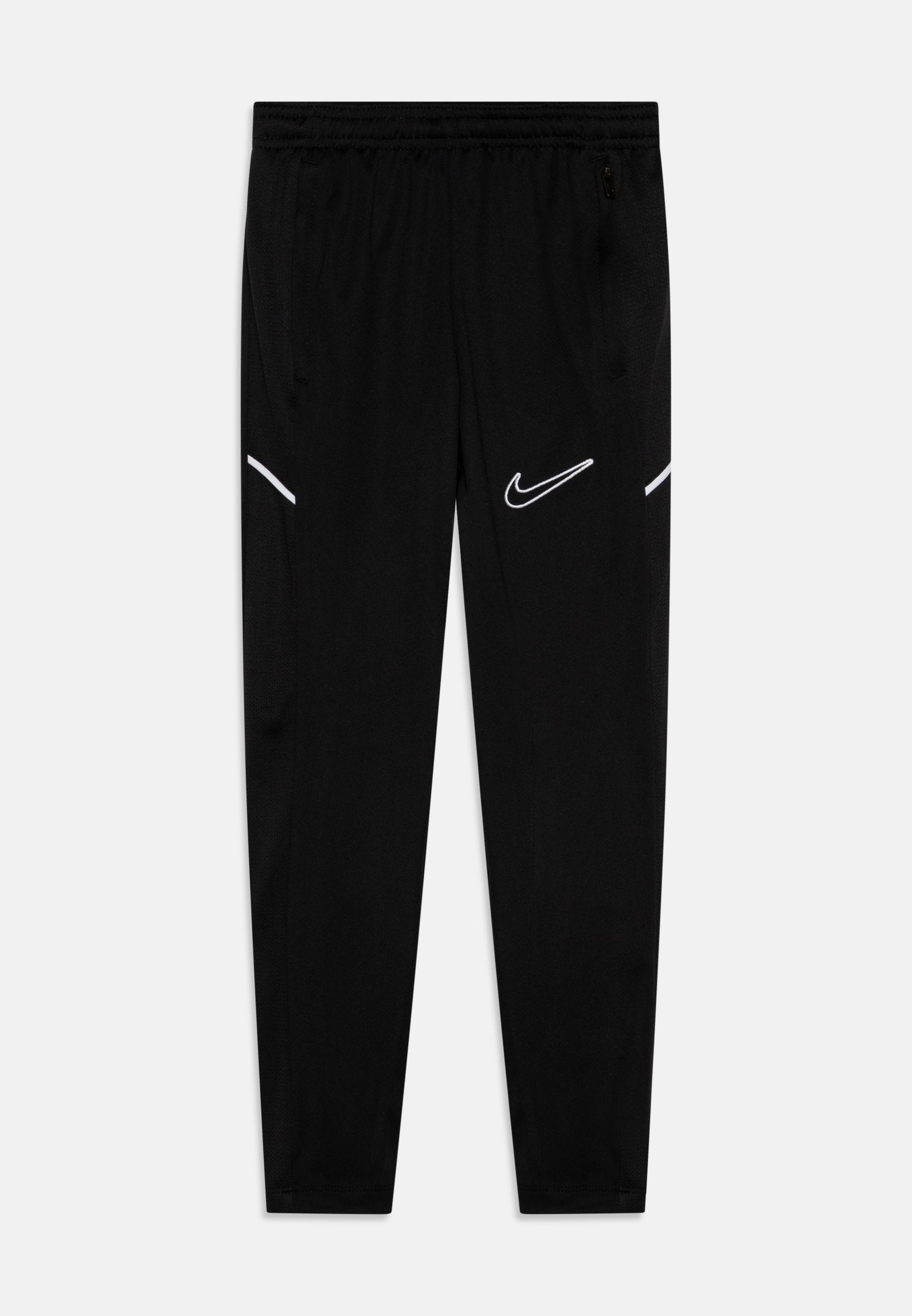 ACADEMY UNISEX - Tracksuit bottoms - black/white