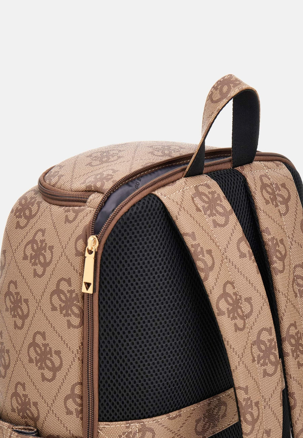 BERTA - Rucksack - latte logo/brown