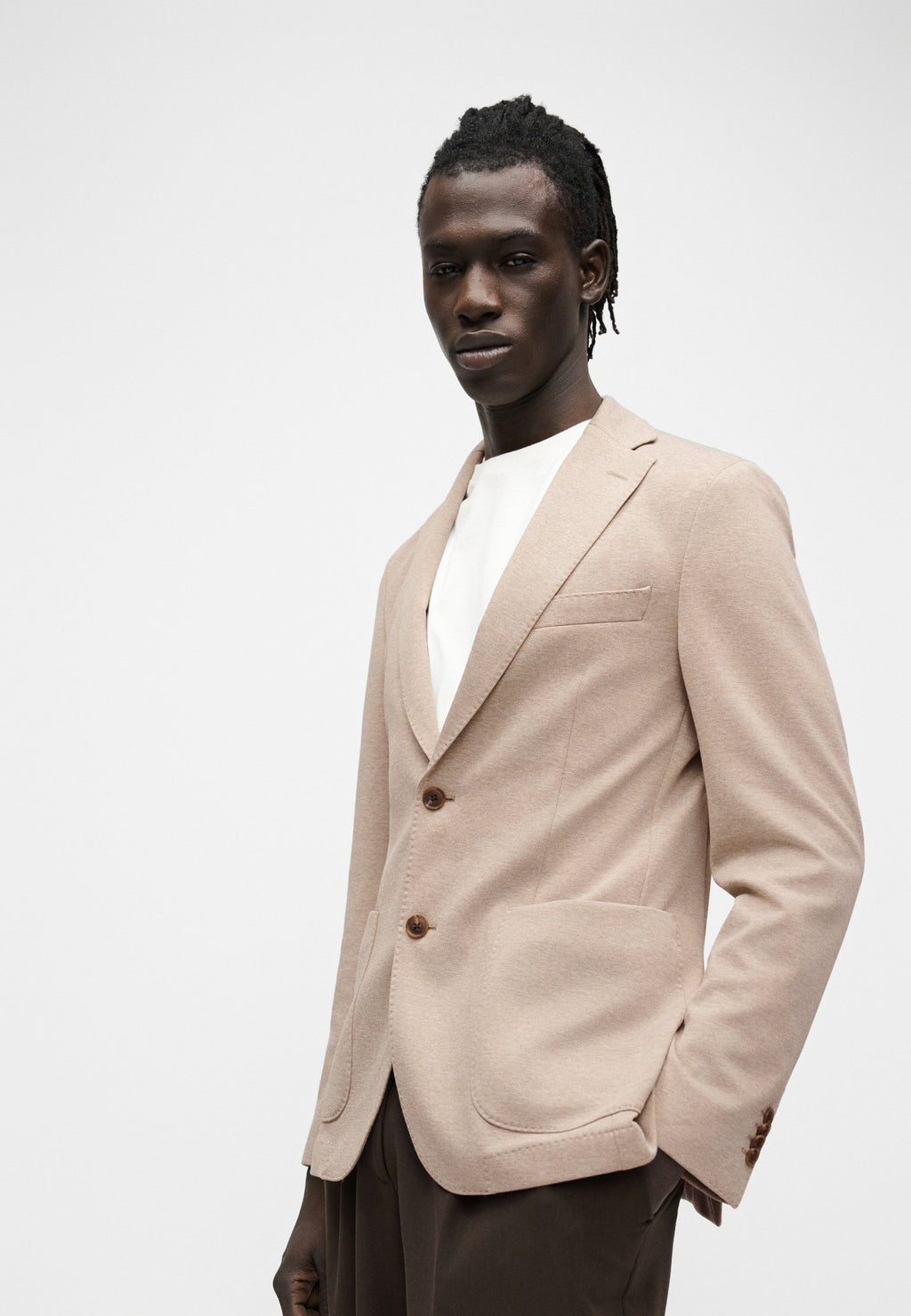 HANRY - Light jacket - dark beige