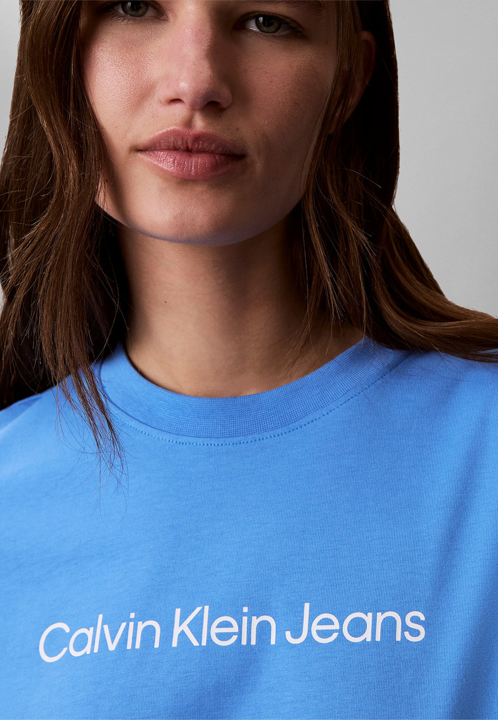LOGO CLASSIC TEE - Print T-shirt - marina