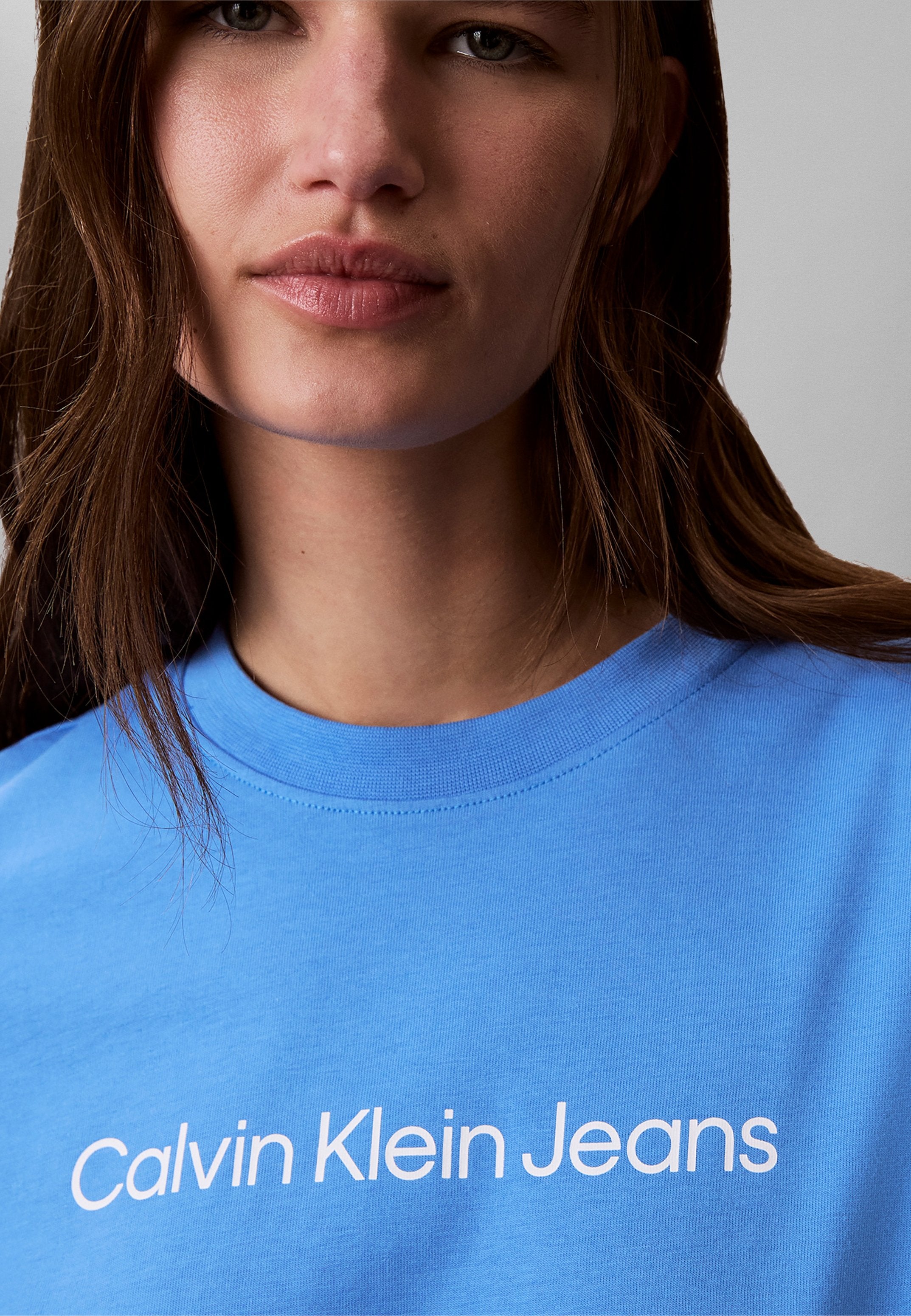 LOGO CLASSIC TEE - Print T-shirt - marina