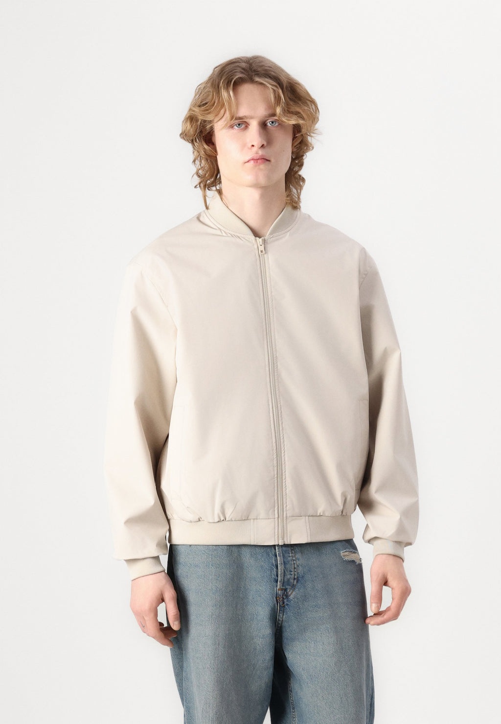 JJECHARGE BOMBER JACKET NOOS - Bomber Jacket - moonbeam
