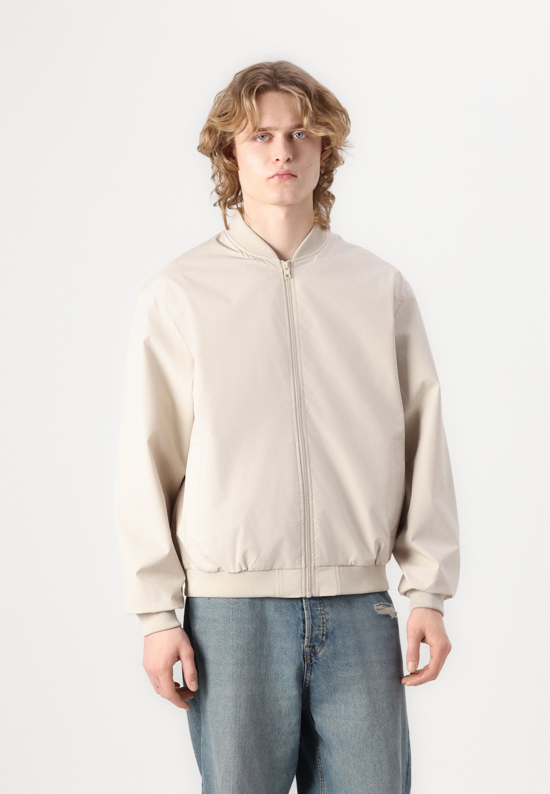 JJECHARGE BOMBER JACKET NOOS - Bomber Jacket - moonbeam