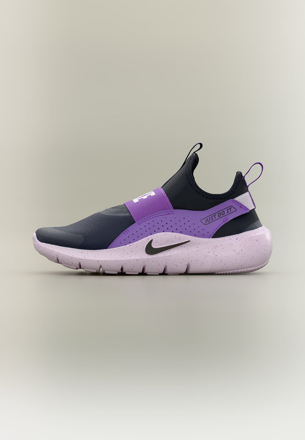 FLEX RUNNER UNISEX - Road running shoes - blackened blue/black/bright violet/bleached lilac