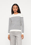 JERSEY CREW NECK JUMPER - Jumper - calico/dark night navy