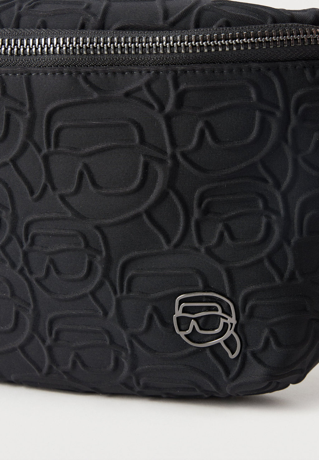IKON GRAPHIC BUMBAG - Bum bag - black